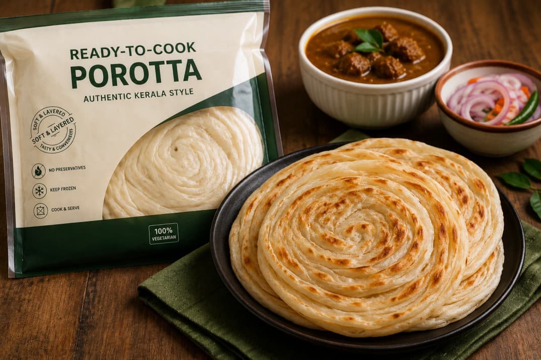 Ready-to-Cook Porotta